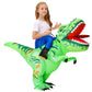 Mt Mengtong Halloween Costume Inflatable Dinosaur Costume Kids Riding T Rex Blow Up Funny Party For Boys/Girls(2-3Y)