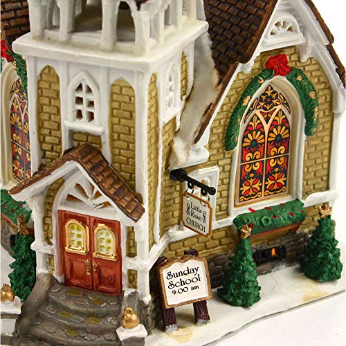 Lemax Christmas Village Little River Church Battery Operated Led - 45069