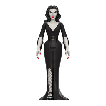 Super7 Vampira Dark Goddess Of Horror - 3.75' Vampira Action Figure Classic Horror Collectibles And Retro Toys