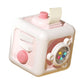 The Style Sutra Activity Cube Educational Toy Travel Sensory Toy For Toddlers 13 Boys Girls Pink