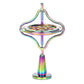 Changaida Metal Gyroscope Anti-Gravity Spinning Top Balance Toy Gift (Colorful)