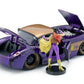 Jada Toys 1: 24 1957 Chevy Corvette W/Batgirl Figure (Blue)