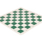 Deluxe Chess Set Combination - Triple Weighted - By Us Chess Federation (Forest Green)