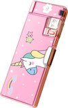 Onpalm Enterprise Magical Multifunctional Cute School Pencil Box For Girls, Unicorn Compass Box For Boys, Aesthetic Stationary I