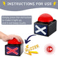 Boskey Game Buzzer, Party Competition Prop Toy With Lights And Alarm Sound Game Show Button Box, Quiz Buzzer For Game Show, Quiz Master Buzzer For Family Competition Games
