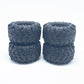 KingVal 4PCS Replacement 85MM Tire Wheel Tyre RC Spare Parts Compatible with JJRC Q117-A Q117-B RC Car