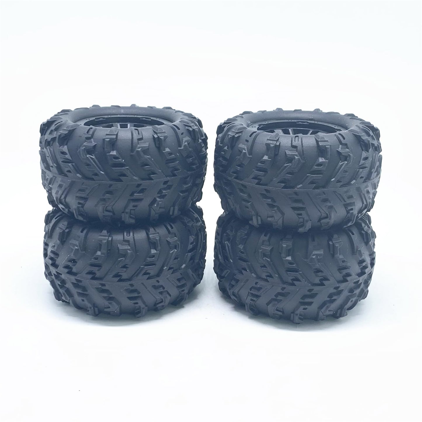 KingVal 4PCS Replacement 85MM Tire Wheel Tyre RC Spare Parts Compatible with JJRC Q117-A Q117-B RC Car