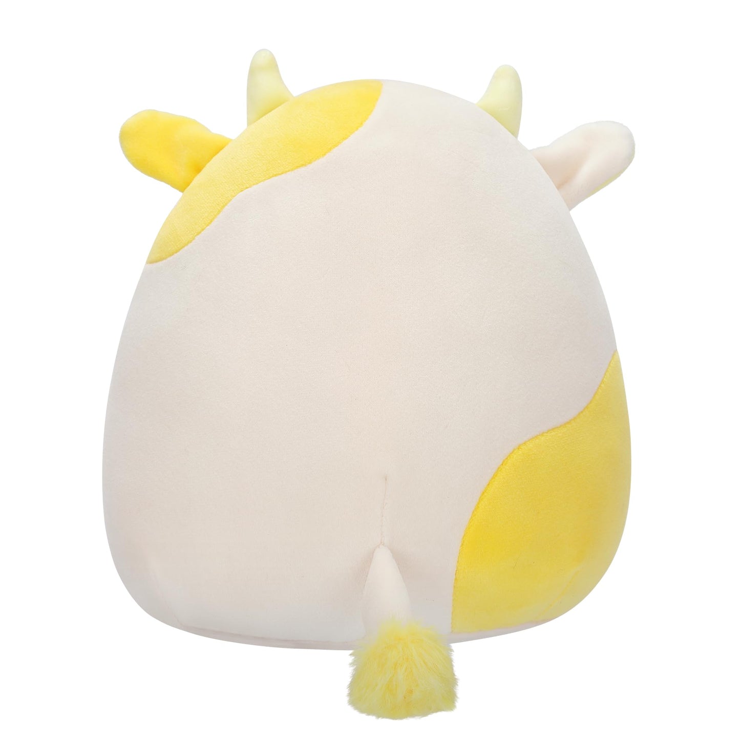 Squishmallows Original 19 cm Plush Toy - Bodie the Cow Yellow and White - Soft Official Jazwares Stuffed Animal