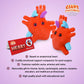GIANTmicrobes Heart Plush Stuffed Animal, Medium Red Anatomical Heart Toy, Model GM052, Perfect Gift for Cardiologists and Heart Surgery Survivors