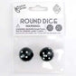 Koplow Round Dice Pair Bkwh