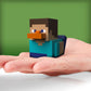 Tubbz Mini Steve Collectible Vinyl Rubber Duck Figure - Official Minecraft Merchandise - Video Games And Movies