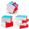 D Eternal Speed Cube Combo Set Of 2X2 4X4 & 5X5 High Speed Stickerless Magic Puzzle Cube Gift Set (Combo Of 2X2,4X4,5X5), Teen