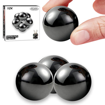 Yzk 33Mm Magnetic Balls Fidget Toys For Adults, Magnet Balls Metal Fidget Desk Toys For Office, Magnets And Stress Relief Gifts