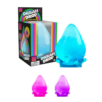 Schylling Needoh Dream Drop - Sensory Squeeze Toy With Dreamy Smooth Squeeze - 3' Tall - Color May Vary (Pack Of 1)