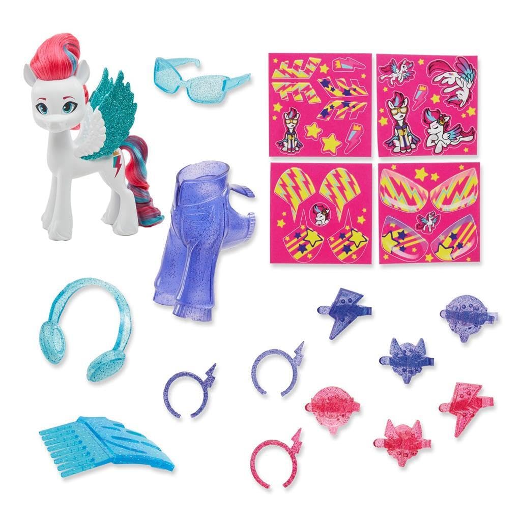 My Little Pony Zipp Storm Figure - Purple Plastic Toy - Model F4282