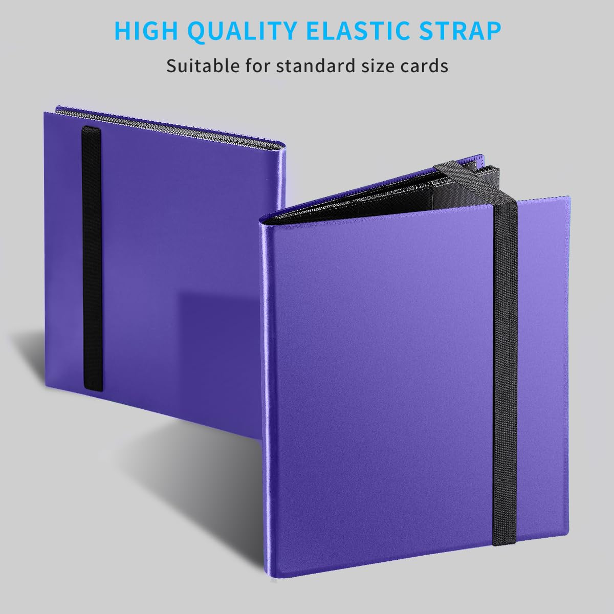 Card Binder, Upgraded 9 Pockets Trading Card Collection Binder For Cards, 360 Card Book Holder Album For Yugioh, Mtg, Tcg, Magic