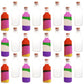 ArtCreativity Plastic Sand Art Bottles with Corks - Pack of 24-2oz Clear Containers for Sand Art, Message in a Bottle, Wedding I