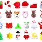 Jdsty 24Pcs Christmas Mochi Squishy Toys Christmas Toys Squishies For Kids Girls Boys Toddlers Christmas Party Favors Stocking S