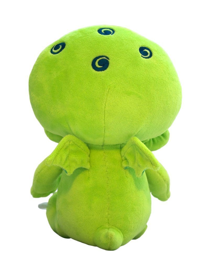 C is for Cthulhu Plush Toy - Green Fabric Stuffed Animal, Model LYSB017Z2J0JC-TOYS