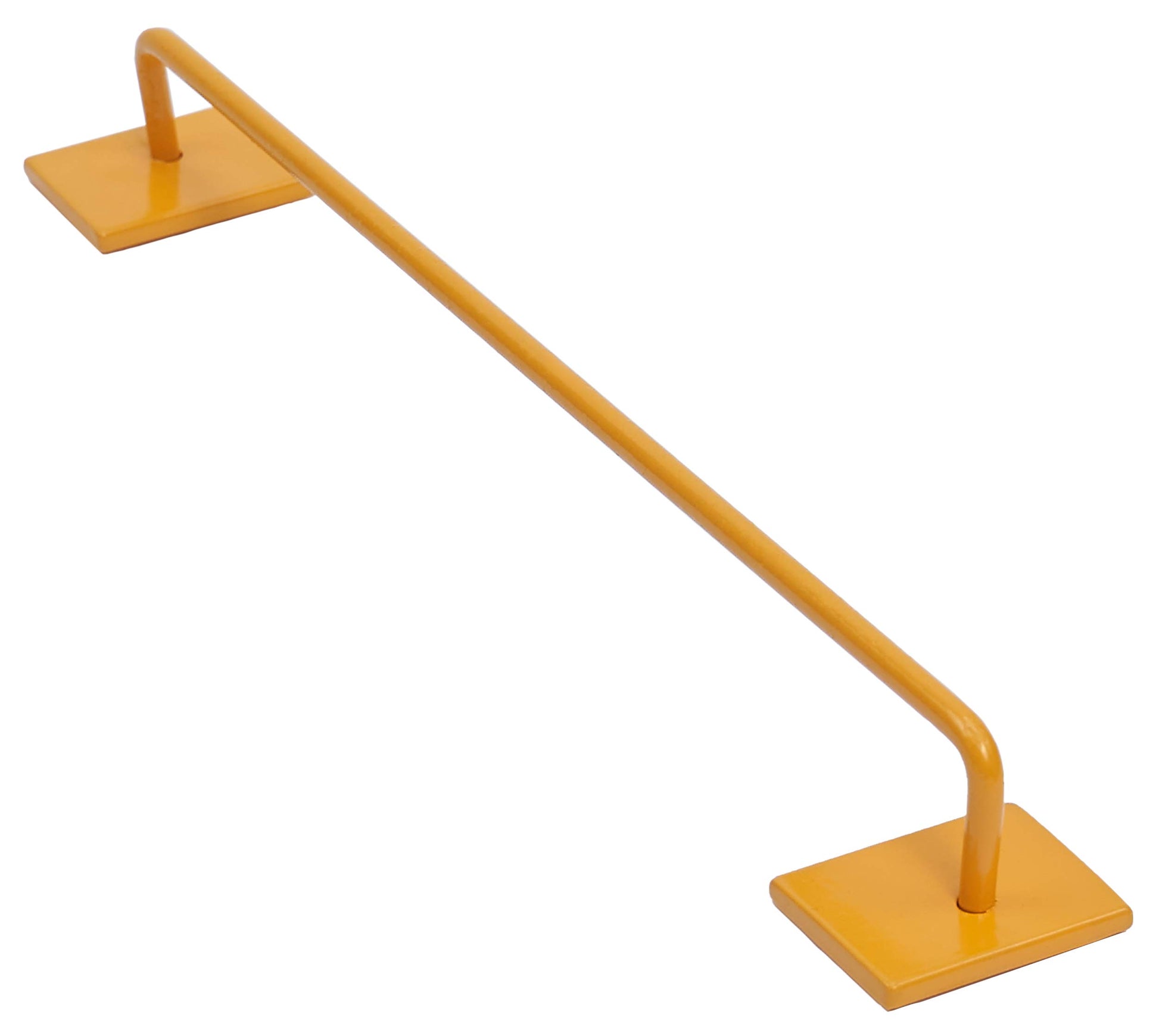 FLVFF Fingerboard Rail Metal Made of Solid Steel Rails Ramp and Skate Parks (R1C) (Yellow)