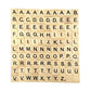 1000Pcs Scrabble Letters For Crafts - Diy Wood Gift Decoration - Making Alphabet Coasters And Scrabble Crossword Game Wood Letter Tiles/Wooden Scrabble Tiles A-Z Capital Letters For Crafts, Pendants,