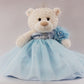 20 Quince Anos Quinceanera Last Doll Teddy Bear with Dress (Centerpiece) ~ B16631-4 Baby Blue