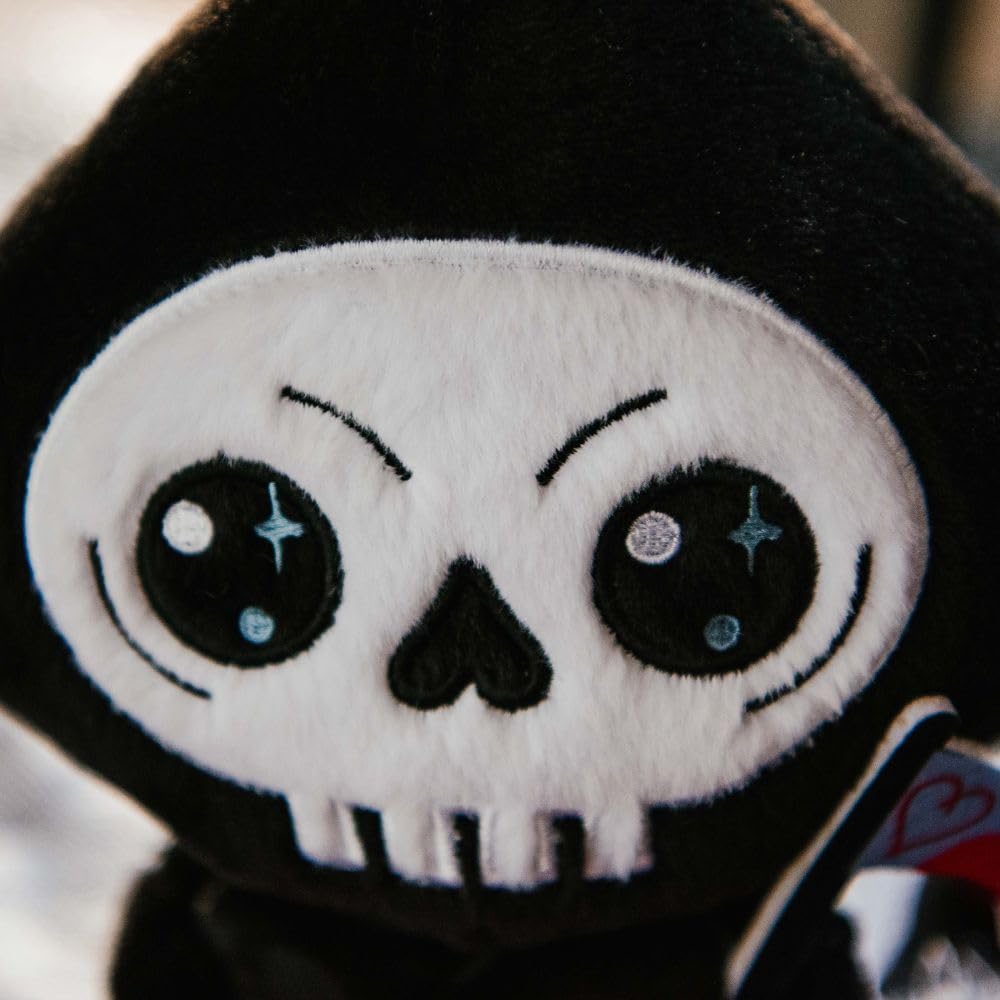 Punchkins Grim Reaper Plushie - I'd Kill for You Sassy Valentine's Day Plush  Gift for Couple (Girlfriend  Boyfriend  Wife  Husband)  Plush Toy for Gifting