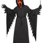 Child Pumpkin Ghost Face Costume Medium