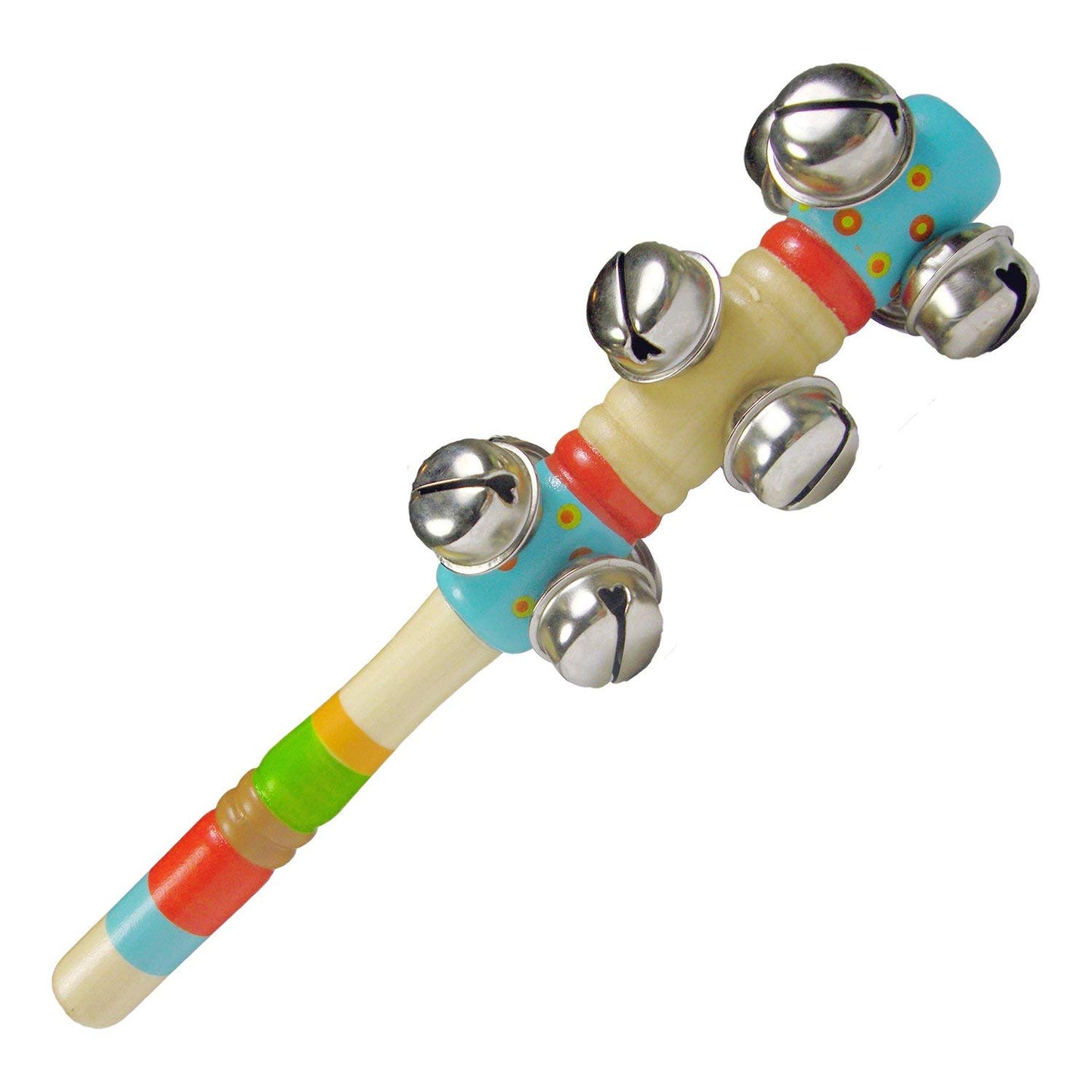 Sassafras Diddy-Doo-Dah Bright Stripes Jingle Bells Music Set
