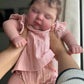 Lifelike Reborn Baby Dolls 19 Inch Baby Soft Body Realistic-Newborn Baby Dolls Poseable Real Life Baby Dolls Girl With Clothes G