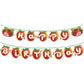 Meetingu Happy Birthday Strawberry Banner Strawberry Happy Birthday Sign Banner Strawberry Banner Birthday Strawberry Themed Bir