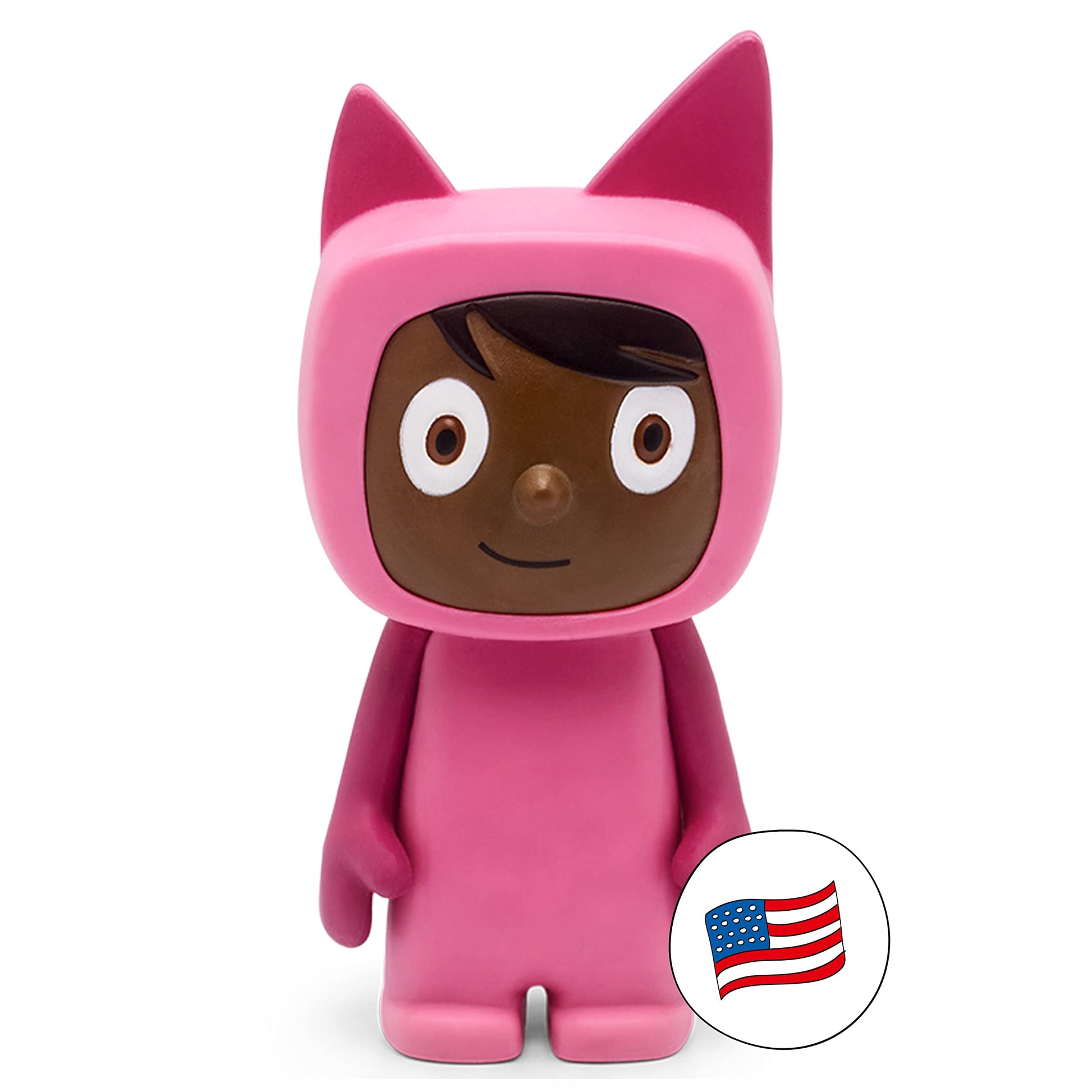 Tonies Creative Audio Character - Record And Upload Up To 90 Minutes Of Your Own Stories And Songs - Pink/Dark