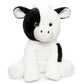 Weigedu Floppy Dairy Cattle Cow Plush Toy - 15.7 Inch Soft & Cuddly Stuffed Animal Cow With Embroidered Eyes, Perfect For Kids,