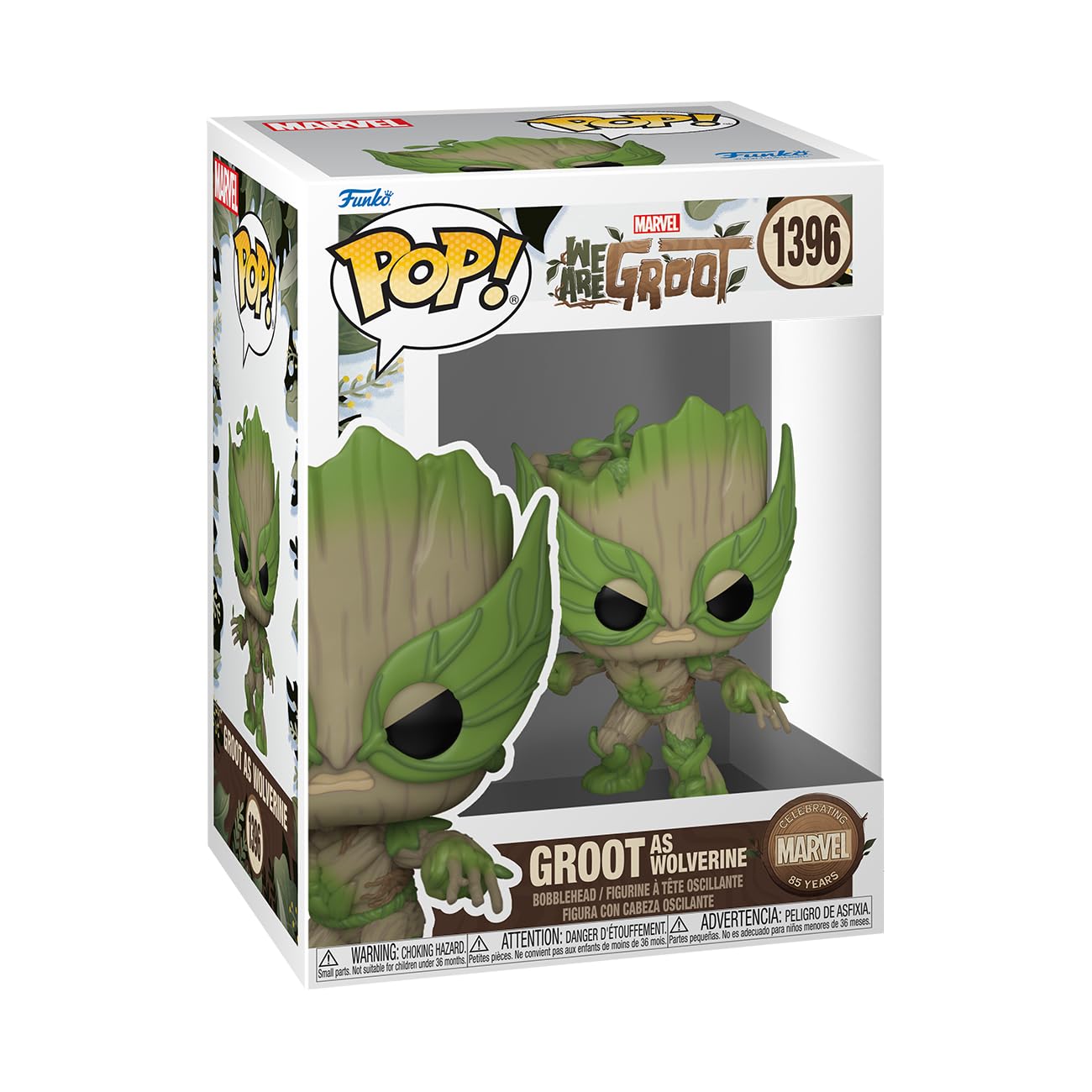 Funko POP! Marvel Wolverine Groot Shorts Collectible Vinyl Figure - Multicolor - Model 79519 - Official Merchandise for Kids & Adults