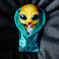 The Ashton-Drake Silicone Alien Baby Doll Celeste, 4 Inches, with Blanket, Diaper and Pacifier, Color Changing Skin
