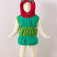 Dcohmch Baby Boy Girl Holloween Costume Cute Hungry Caterpillar Costume Infant Toddler Kids Cosplay Outfit (Green, 18-24 Months)