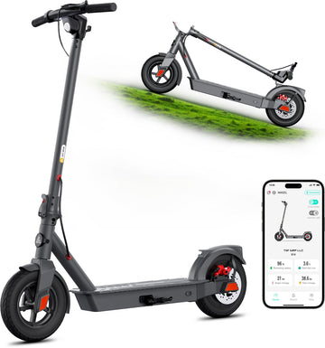Tst Electric Scooter For Adults, 600W Electric Scooter Adults 10'' Tires, Max 23 Mph Escooter, 20 Miles Range, Escooter With App