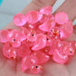 100pcs Mini Resin Duck,15 mm Dollhouse D  cor Glow in The Dark for Aquarium Decor Micro Fairy Garden Landscape Hide,Seek Party T