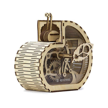 Wise Elk Snail Wooden Mechanical Model Kit