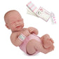 Jc Toys, La Newborn First Tear | Anatomically Correct Real Girl Baby Doll | 14'' All-Vinyl | Includes Hospital Blanket, Bracelet