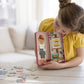 Petit Collage Shine Bright Magnetic Dress Up At The Studio – Magnetic Game Board With Mix And Match Magnetic Pieces, Ideal For Ages 3+ – Includes 2 Scenes And 25 Creative Magnetic Pieces
