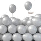 Partywoo Gray Balloons, 50 Pcs 5 Inch Latex Balloons, Gray Balloons, Party Balloons, Latex Balloons, Birthday Balloons For Baby Shower Decorations, Birthday Decorations Men, Wedding
