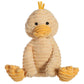 Apricot Lamb Plush Corduroy Duck Stuffed Animal, Soft Cuddly Toy, 8.5 Inches, Small, Perfect for Children