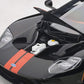 Autoart 2017 Ford GT Shadow Black with Orange Stripes 1/18 Model Car