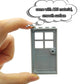 ZHX 40PCS Doors and Frame Building Block Toys MOC Creative House Brick Accessories Compatible with Classic Bricks Building Toy f