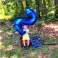 Giant Navy Blue 2 Balloon Number 40 Inch, Two Number Balloons Birthday Supplies, 2Nd 12 22 32 62 Year Old Birthday Party Celebra