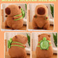 Generic 10'''' Capybara Plush Cute Stuffed Animal Plushies Super Soft Plush Toy Gift For Kids, Large, Brown