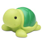 Puzzled DolliBu Sea Turtle Bath Buddy Squirter - Green Rubber Bath Toy for Toddlers, Small Floating Water Squirter, Model 2746