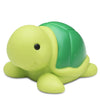 Puzzled DolliBu Sea Turtle Bath Buddy Squirter - Green Rubber Bath Toy for Toddlers, Small Floating Water Squirter, Model 2746