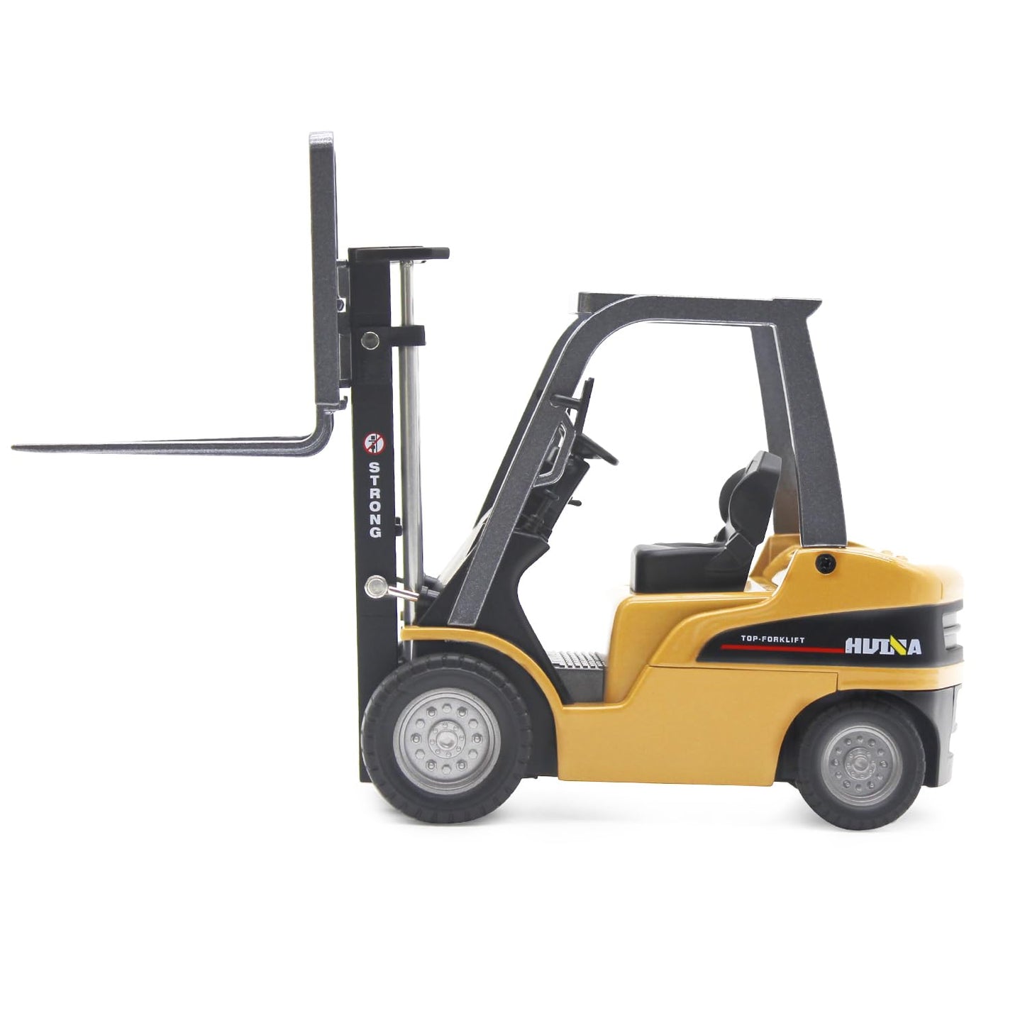 Dollox Die-Cast Forklift Truck Toys 1/50 Scale Metal Engineering Vehicle Fork Truck High Detail Construction Vehicles Model Coll